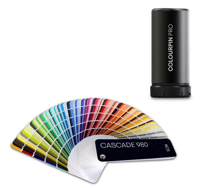 Уникальный набор №1 NCS Gold КОЛОРИМЕТР NCS COLOURPIN PRO + КАТАЛОГ ЦВЕТОВ NCS CASCADE 980